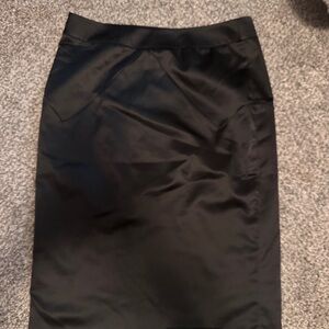 Rebecca Taylor Sleek Black Pencil Skirt